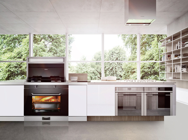 藍炬星集成灶廚房