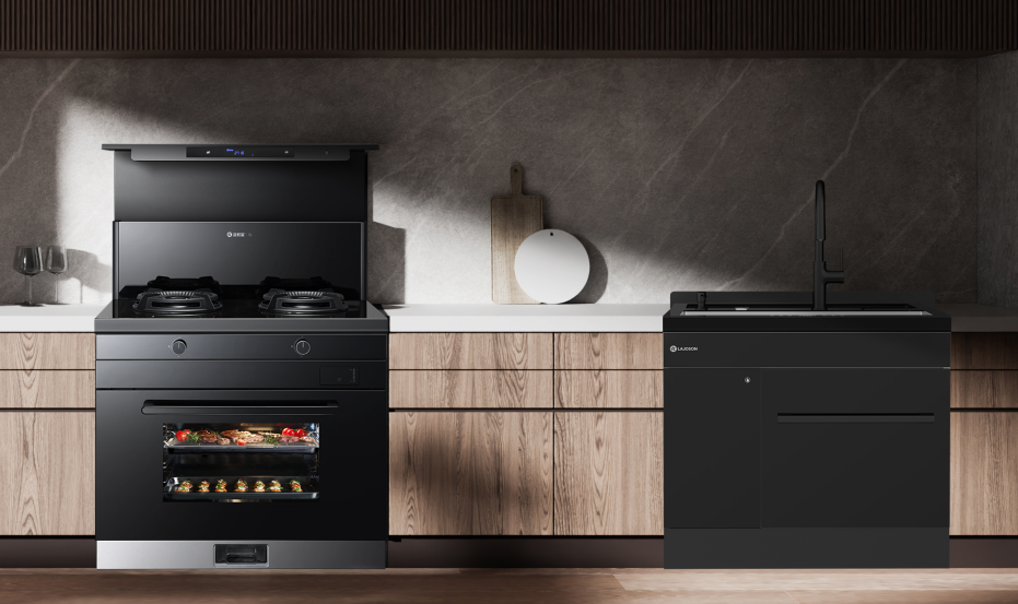 這樣設(shè)計蒸烤炸集成灶，合理不擁擠